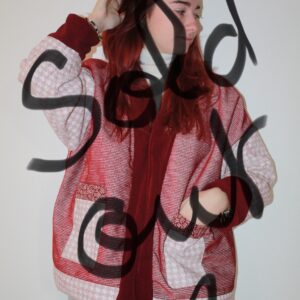 veste manche longue upcylcé taille unique original fabrication française