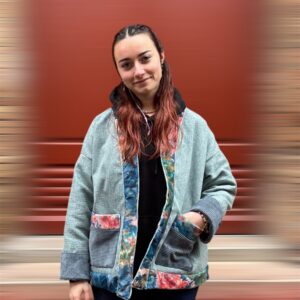 veste modele unique upcycling création française